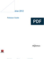 MSC Nastran 2012 Release Guide