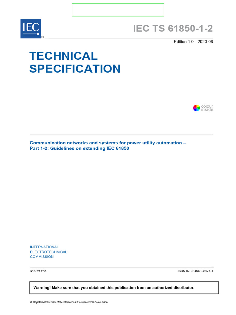 IEC 61850 Extension Guidelines | PDF | International Electrotechnical ...