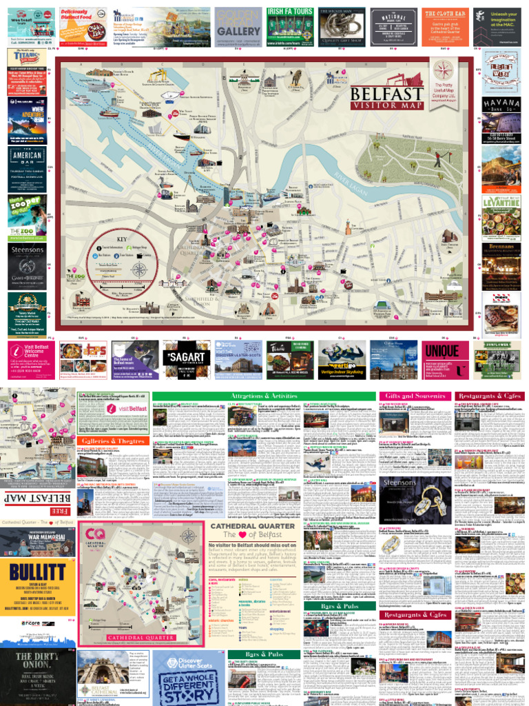 Belfast Visitor Guide and Map | PDF | Belfast