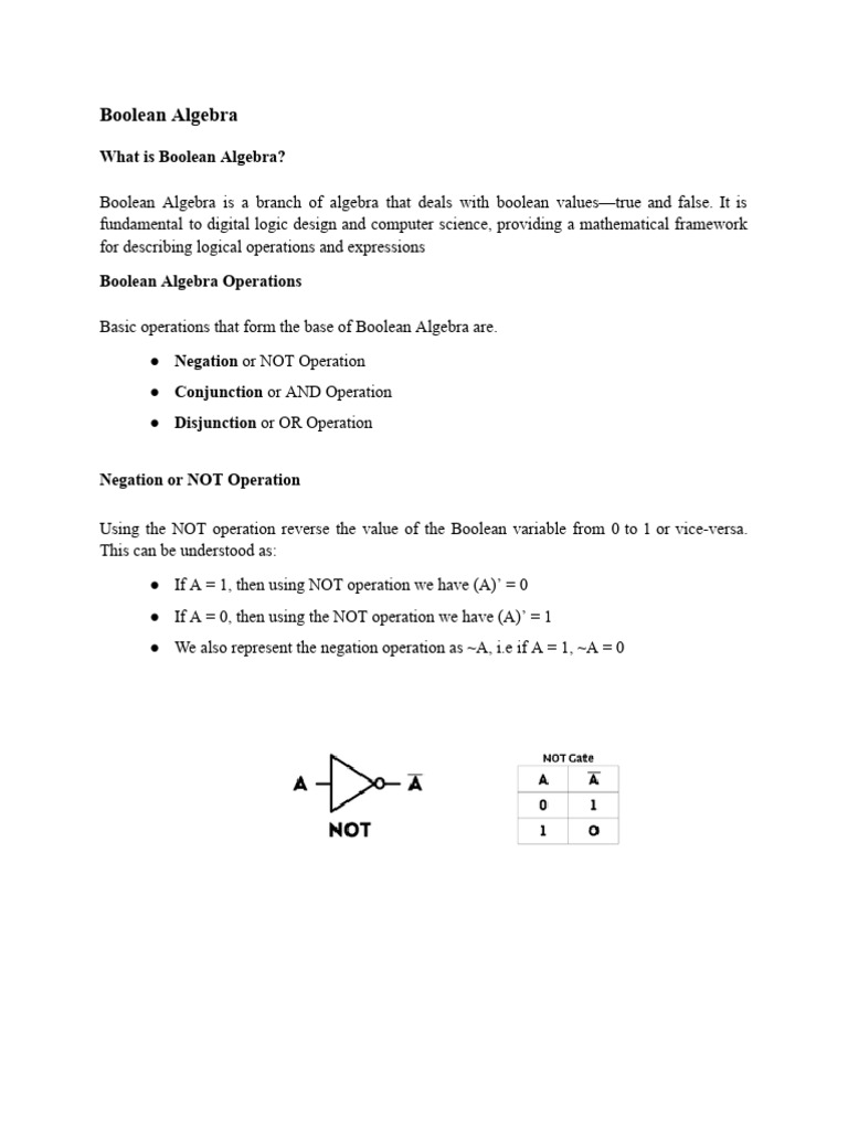 Logic Gates Pt 1 | PDF | Boolean Algebra | Teaching Mathematics
