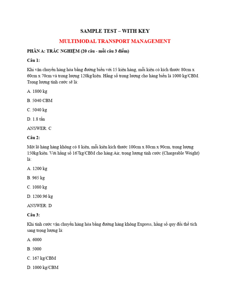 TN - Chi Phi GN VT & Key | PDF