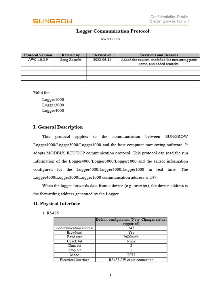 Logger Communication Protocol Guide | PDF | Computer Engineering ...