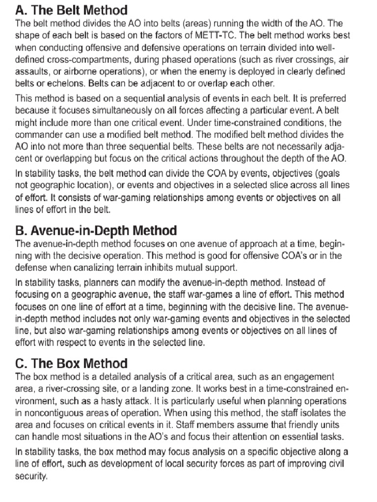 Wargame Method | PDF