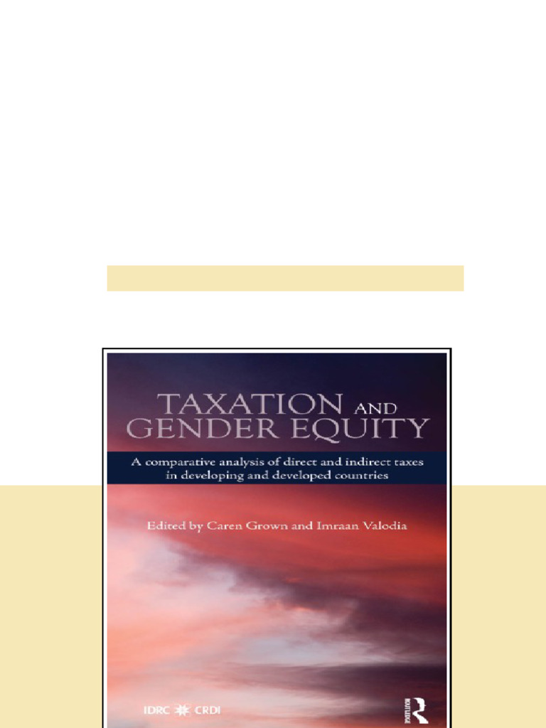 Taxation And Gender Equity A Comparative Analysis Of Direct And ...