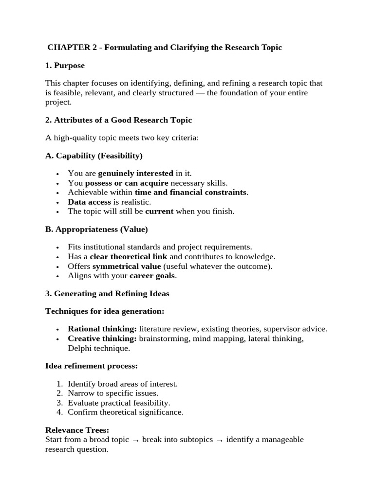 Notes for RM | PDF | Sampling (Statistics) | Qualitative Research