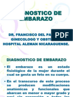 Diagnostico de Embarazo