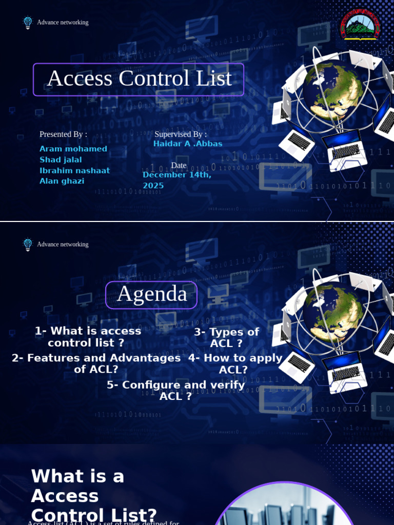 Access Control List | PDF | Computer Network | Internet Protocols
