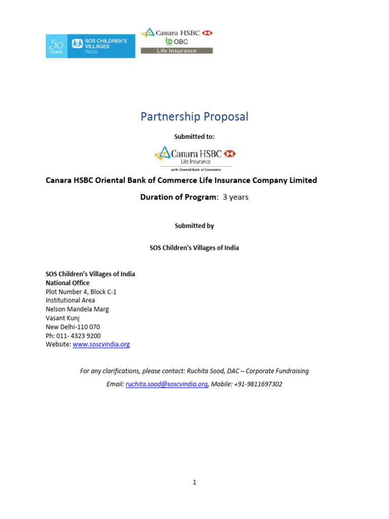 SOS Proposal | PDF