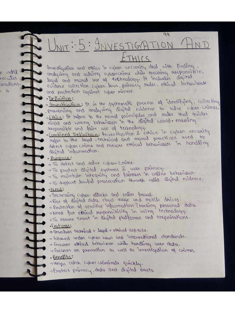 Cyber Law Unit 5 | PDF