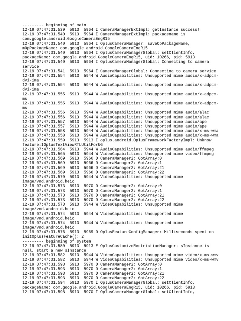 Log Cat 1766098051463 | PDF | Software | Operating System Technology