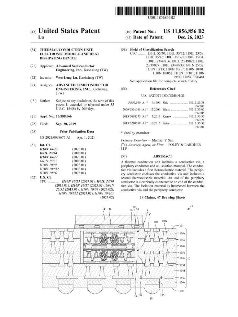 Thermal Conduction Unit, Electronic Module and Heat Dissipating Device ...
