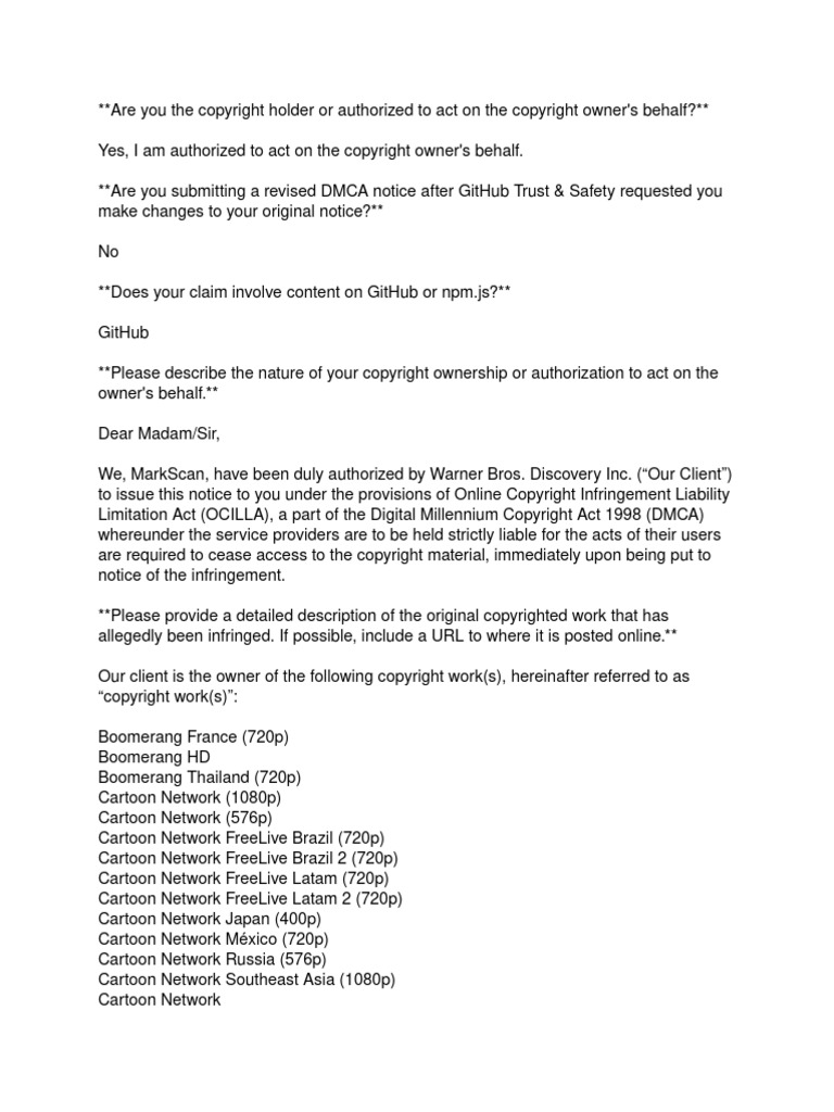 4 | PDF | Online Copyright Infringement Liability Limitation Act ...