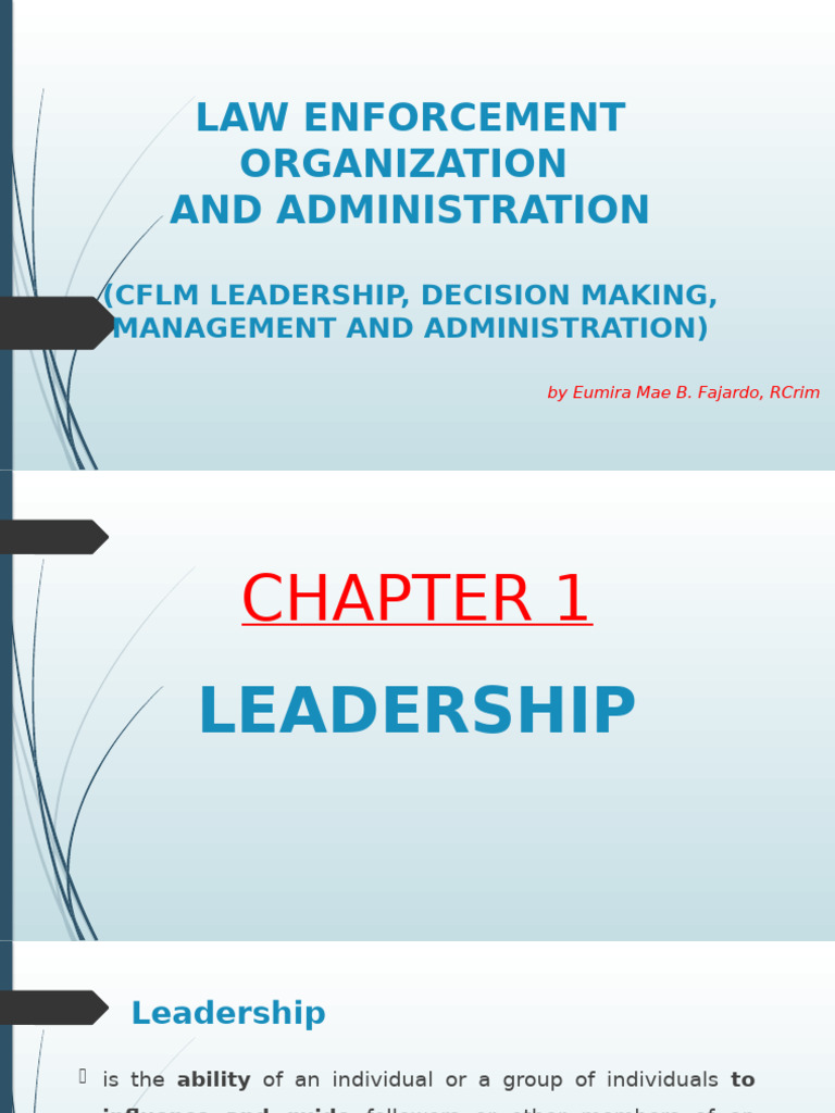 CLFM 2 Leadership | PDF | Leadership | Power (Social And Political)