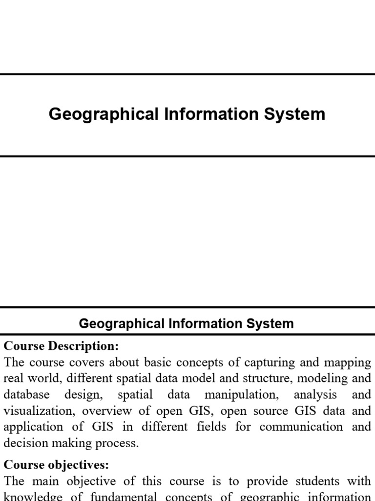 Introduction to Geographic Information Systems | PDF | Geographic ...