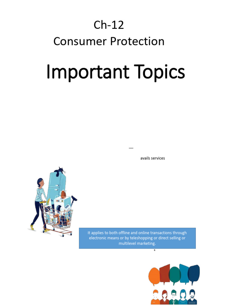 Consumer Protection Act Overview | PDF | Mediation | Consumer Protection