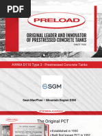 AWWA D110 Type III Concrete Tanks Guide | PDF | Prestressed Concrete ...