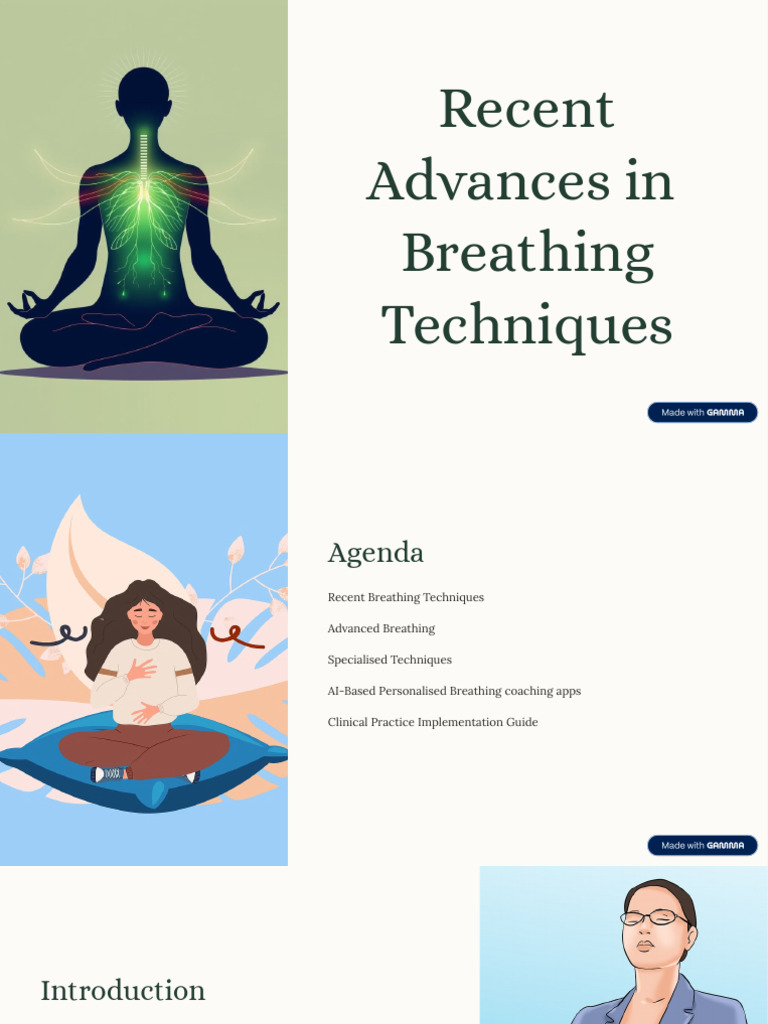 Advances in Breathing Techniques Guide | PDF | Breathing | Relaxation ...