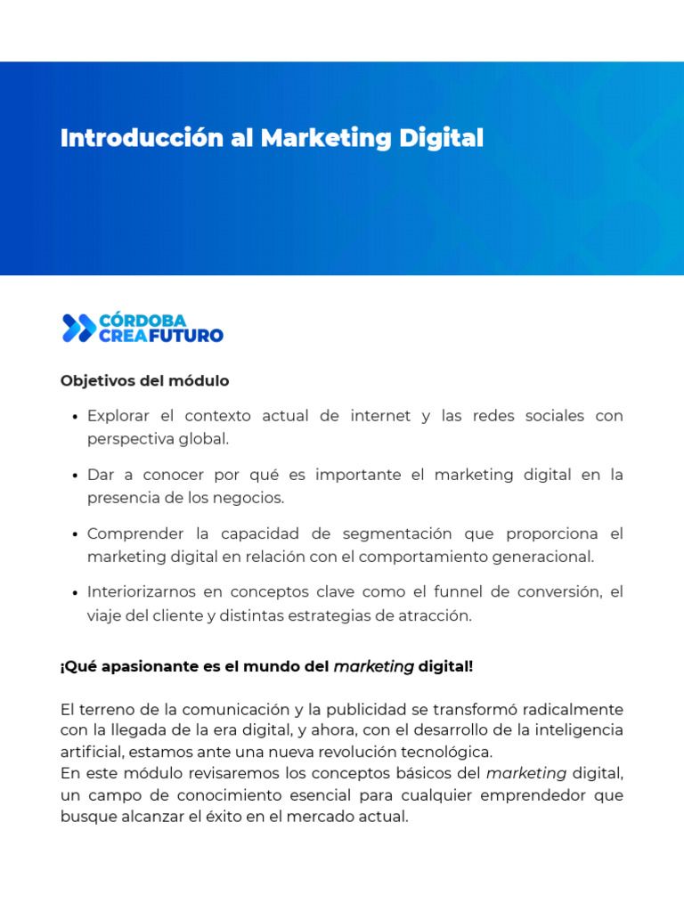 Introducción al Marketing Digital | PDF | Publicidad digital | Marketing
