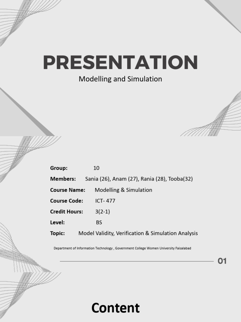 M&S Group 10.. | PDF | Simulation | Applied Mathematics