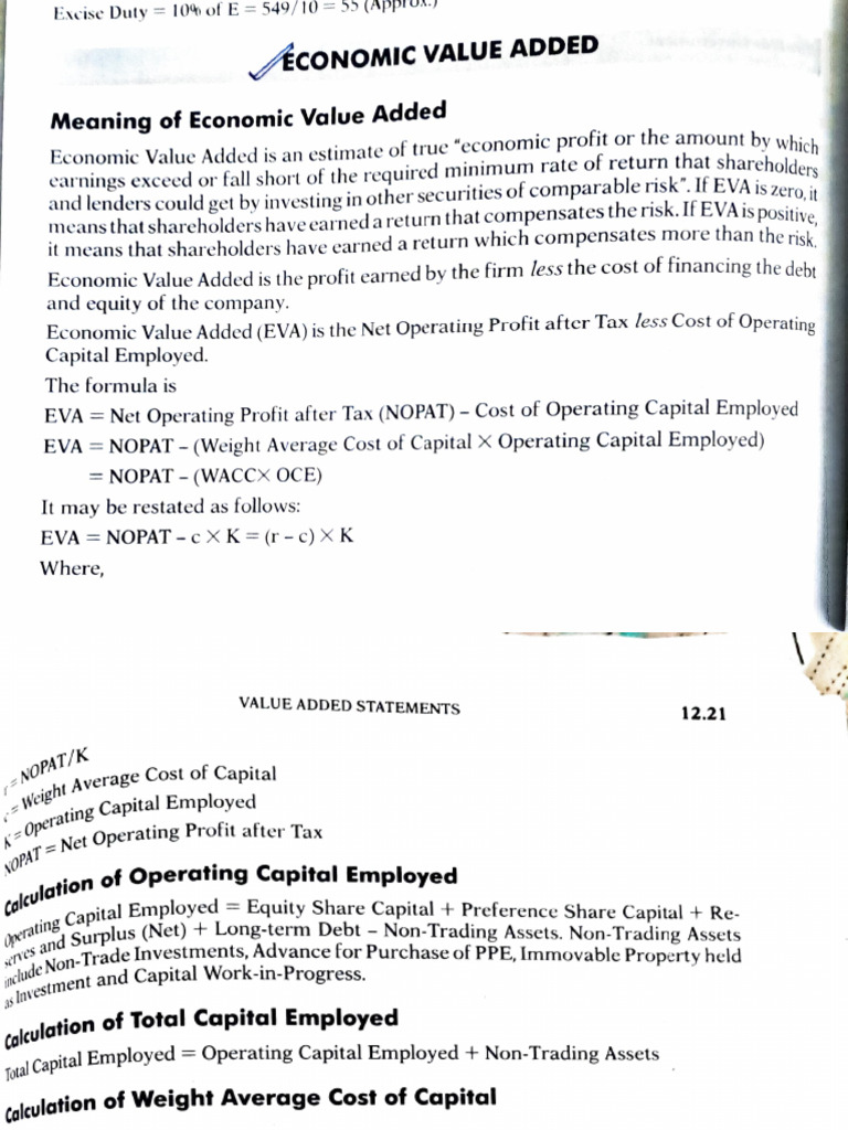 Value Added Statement | PDF | Cost Of Capital | Risk Premium