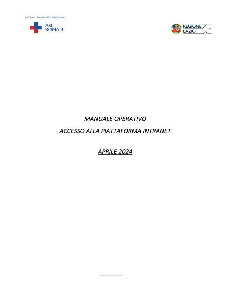 Manuale Accesso Nuova Intranet | PDF