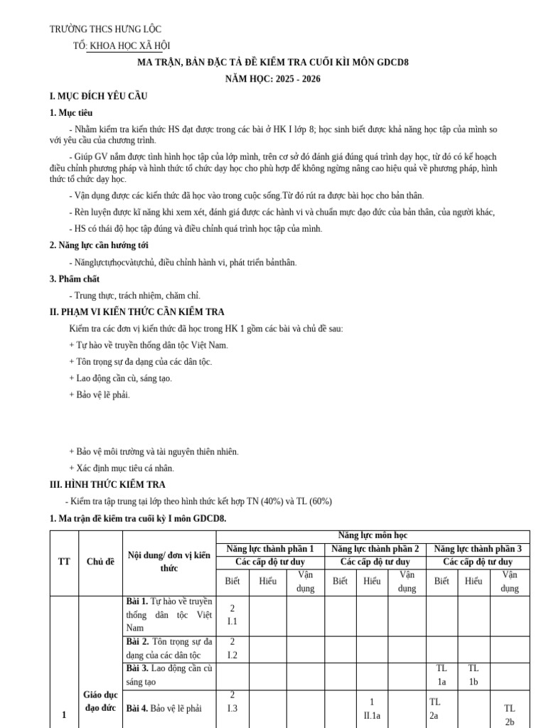 MT GDCD | PDF