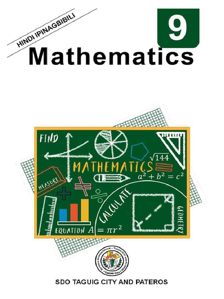 Grade 9 Enhanced Mathematics 3rd Quarter Week 5 Laws of Proportions and ...
