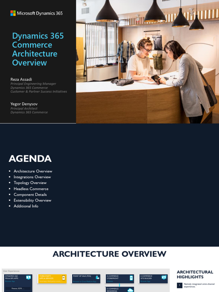 Dynamics 365 Commerce Architecture Guide | PDF | Microsoft Azure | Web ...