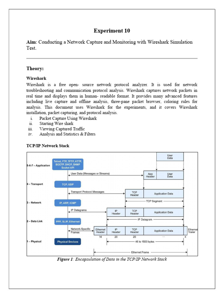 Wireshark Network Capture Guide | PDF | Internet Protocol Suite ...
