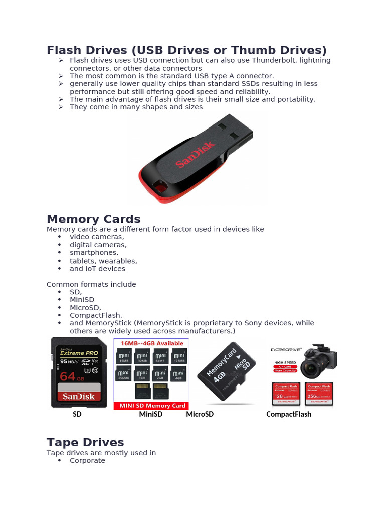 Flash Drives | PDF