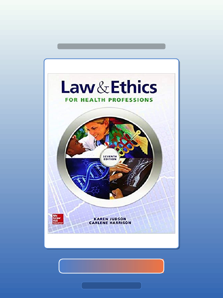 Test Bank of Law and Ethics for Health Professions 7th Edition eBook ...