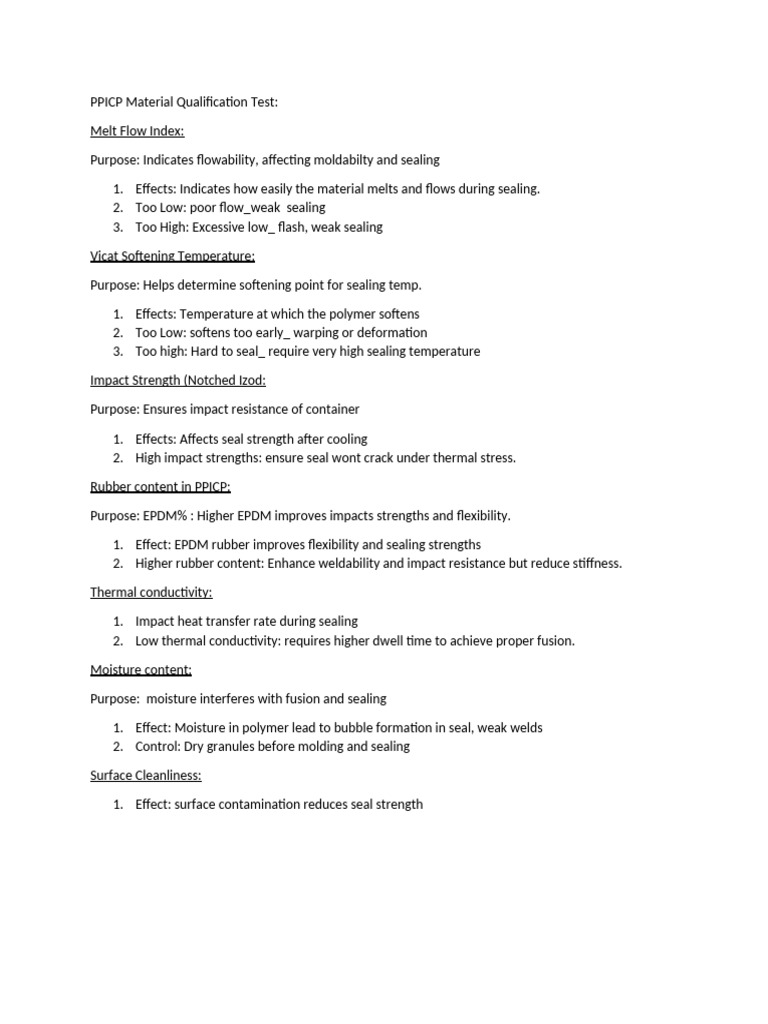 Ppicp Test | PDF