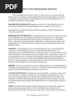 Download Videography Contract by RocketLawyer SN96882294 doc pdf