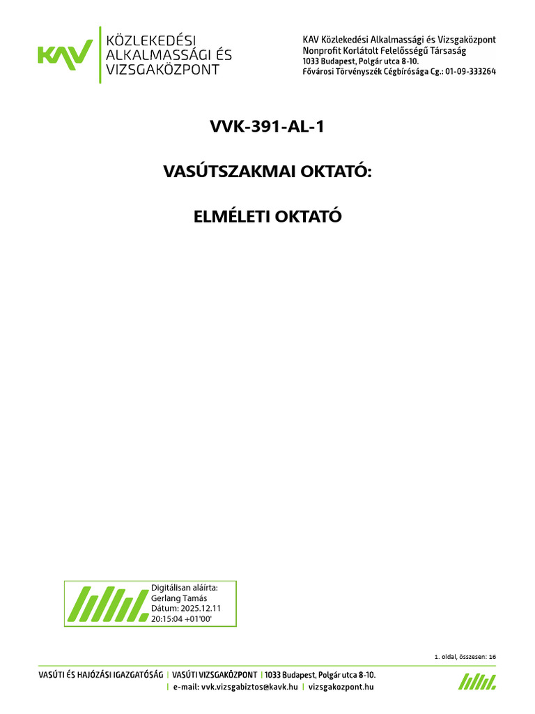 VVK 391 Al 1 - Vszoe - 20251212 | PDF