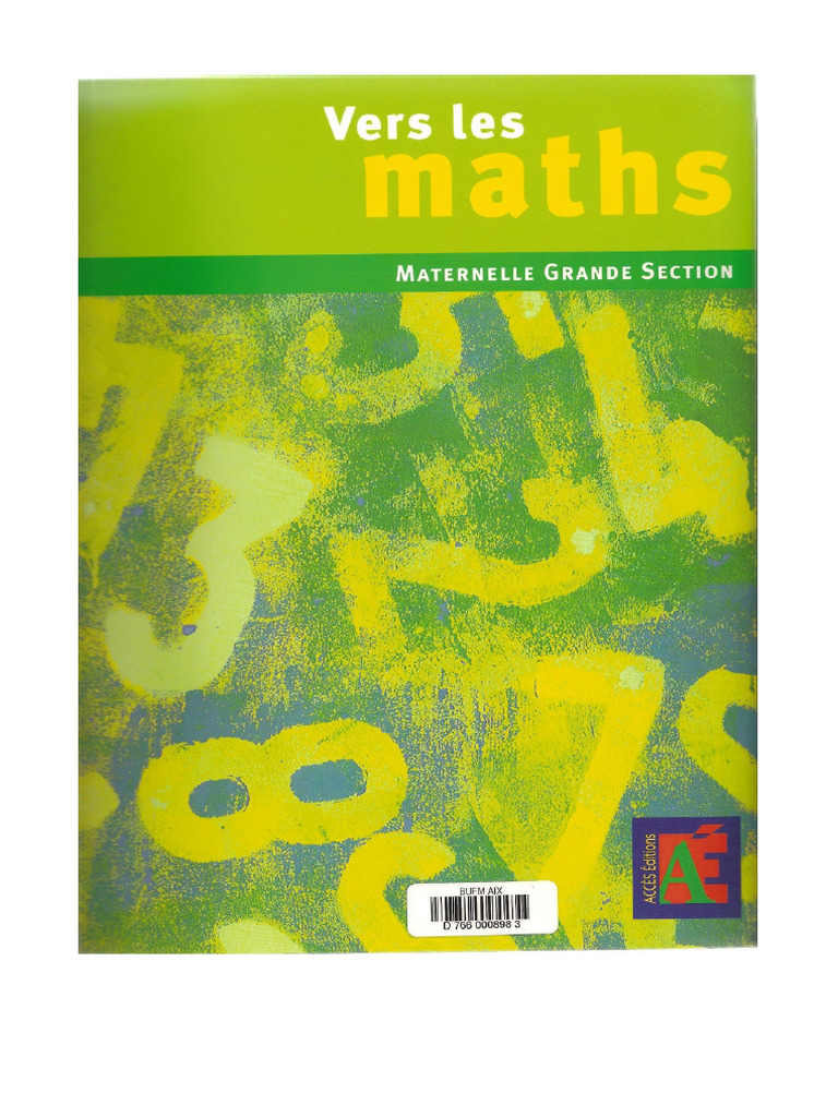 Vers Les Maths Gs