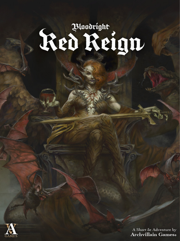 Bloodright Red Reign 5e Module (Print - A4) | PDF | Vampires