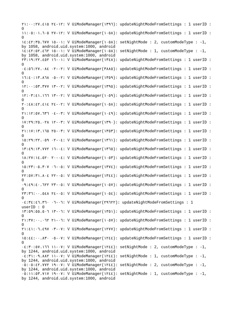 Dark Mode Log1 | PDF