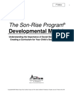 Son Rise Program Developmental Model