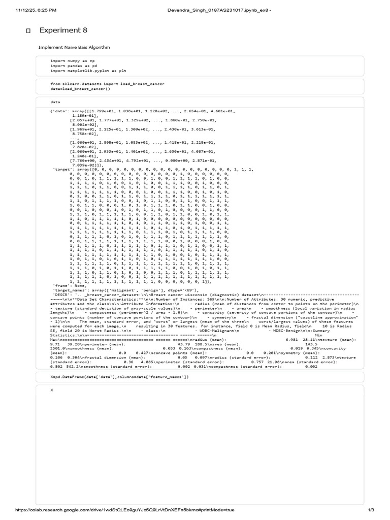 Experiment 8 | PDF | Science Software | Computer Libraries