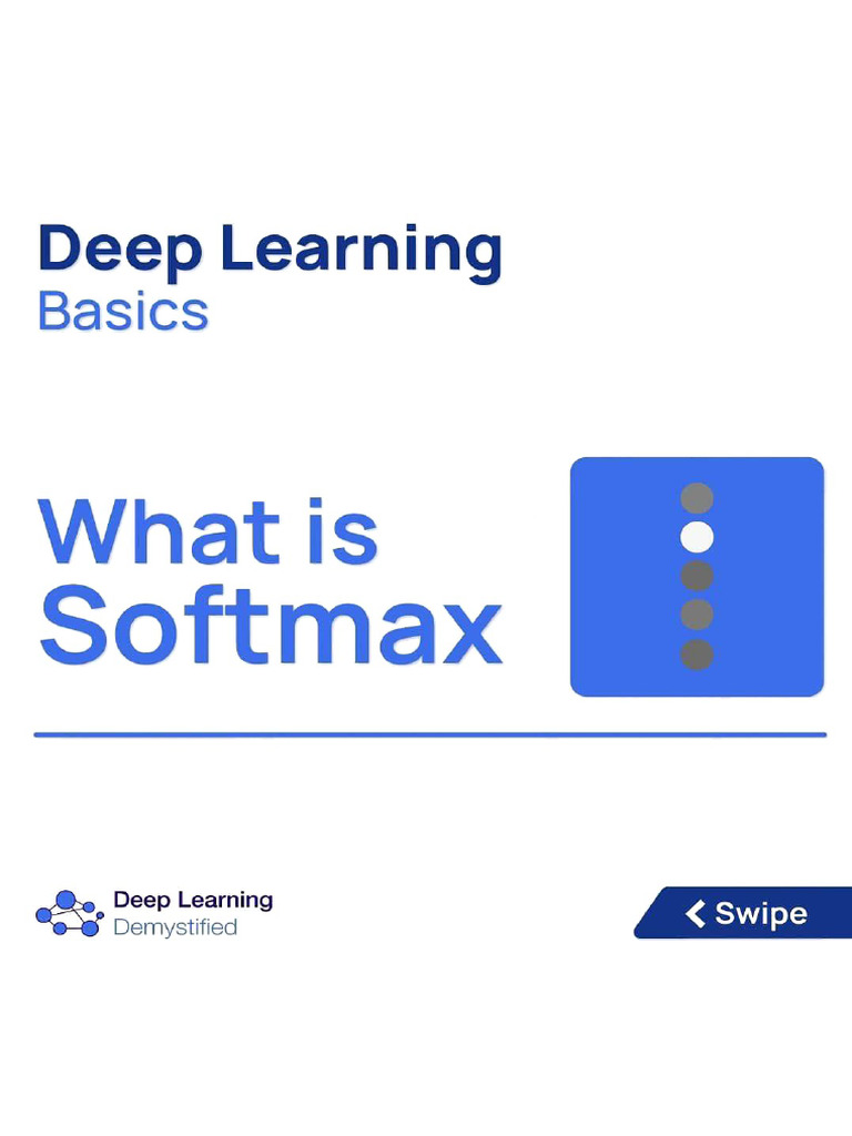 What Is Softmax Function | PDF