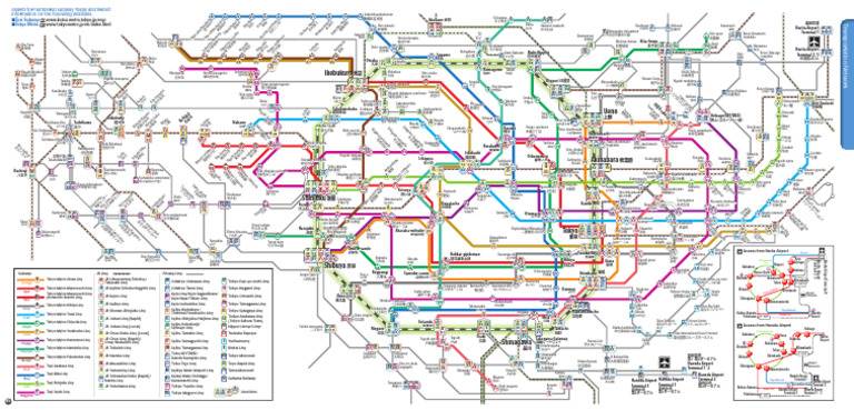 Tokyo Subway Maps and Transit Info | PDF | Rapid Transit | Tokyo