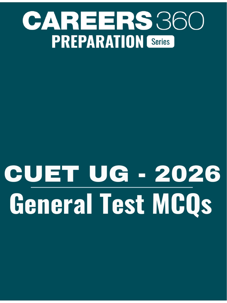 CUET UG 2026 Mock Test MCQs Guide | PDF | Multiple Choice | Reason