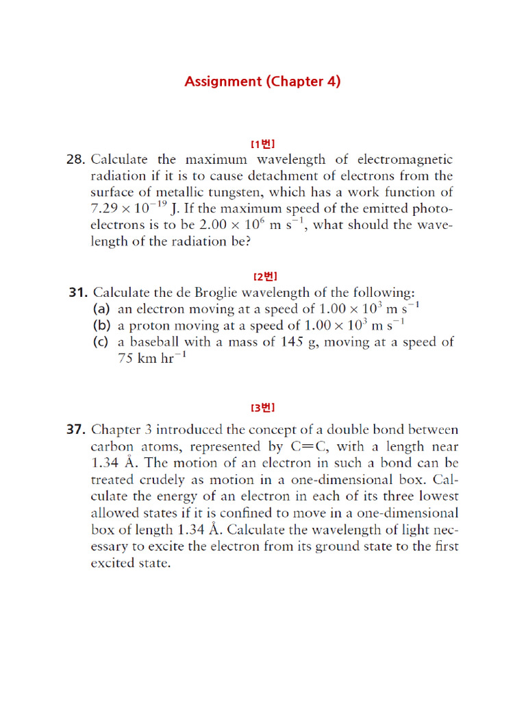 Assignment (Chapter4) | PDF