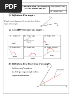 Mesurer et tracer des angles avec un rapporteur | PDF | Angle | Géométrie