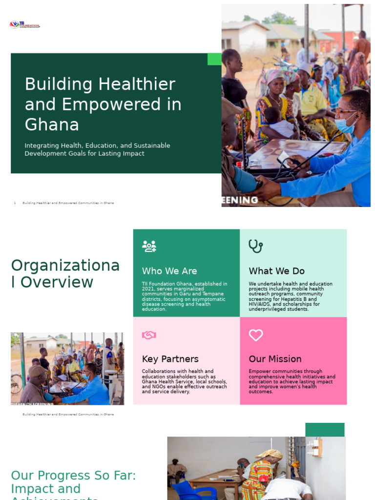 Building Healthier and Empowered Communities in Ghana | PDF | Empowerment
