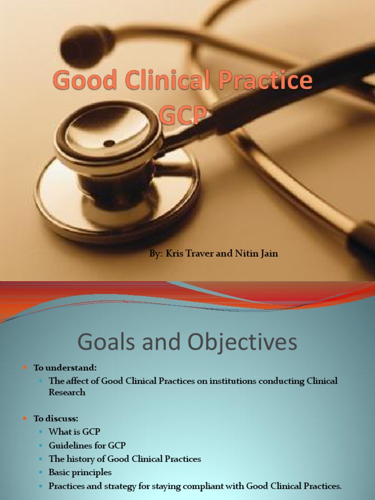 History of Good Clinical Practice | PDF | Institutional Review Board ...