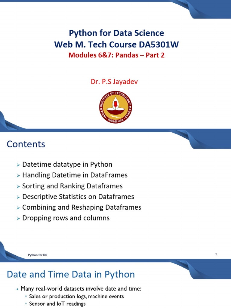 Mastering Pandas for Data Science | PDF | Computer Programming | Computing