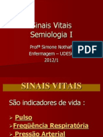 Sinais Vitais Semiologia