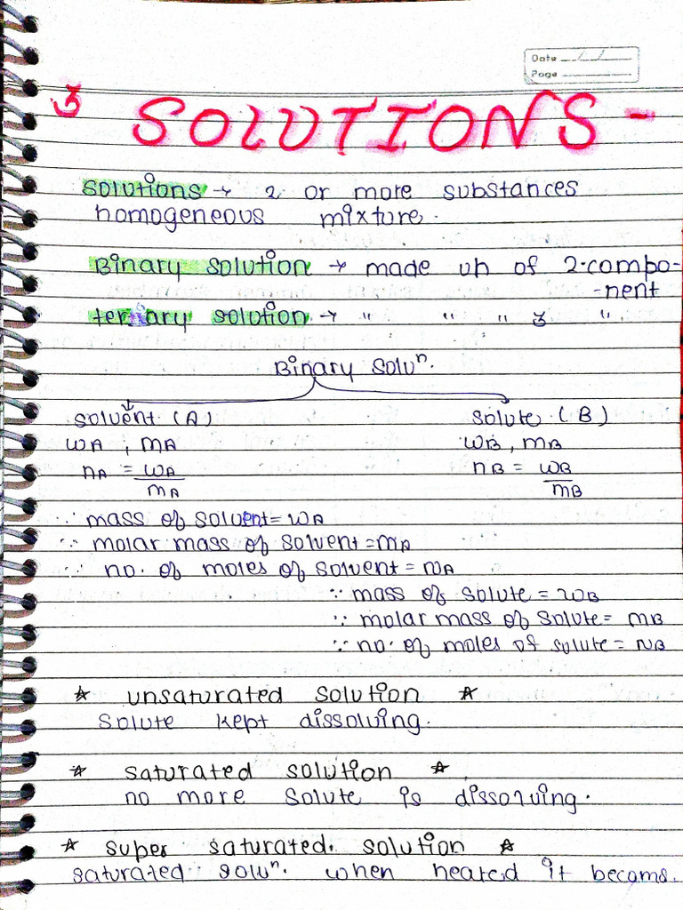Full Chapter Solutions | PDF