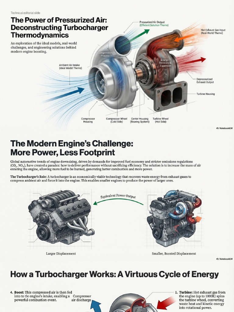 Turbocharger Thermodynamics Deconstructed | PDF
